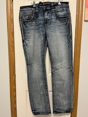 Rock Revival Woodley Straight Jeans